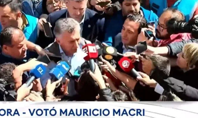 Macri habló luego de votar en Palermo