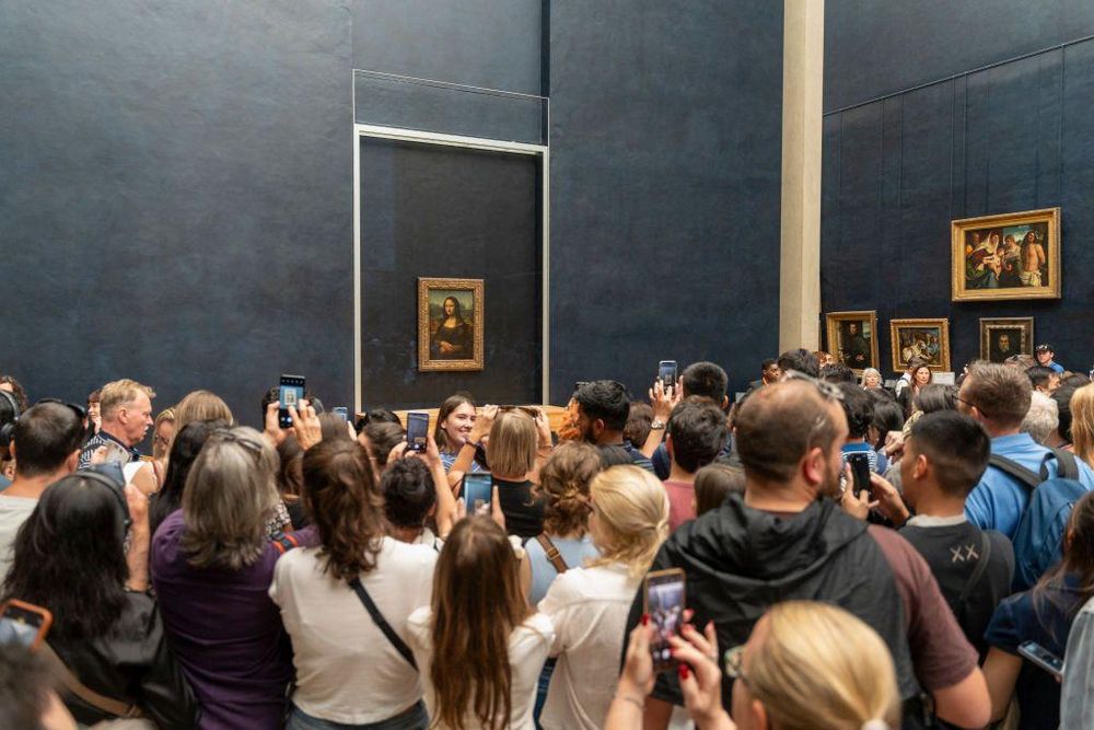 Millones de visitantes acuden cada año a ver la Mona Lisa.