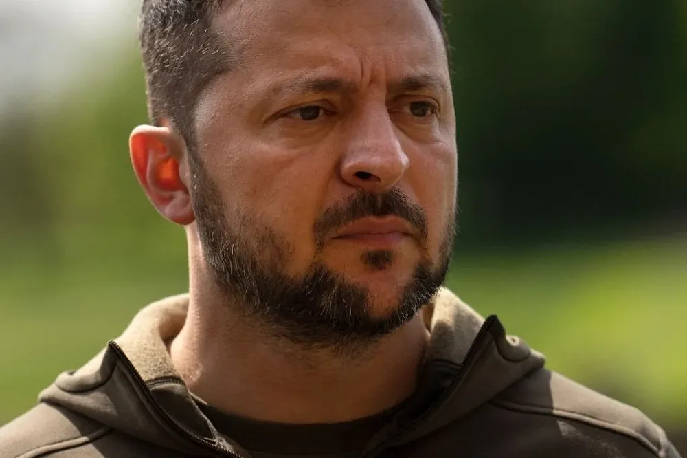 El presidente de Ucrania, Volodimir Zelensky