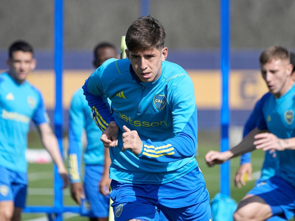 Entrenamiento de Boca