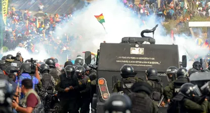al menos cinco manifestantes muertos durante enfrentamientos en bolivia