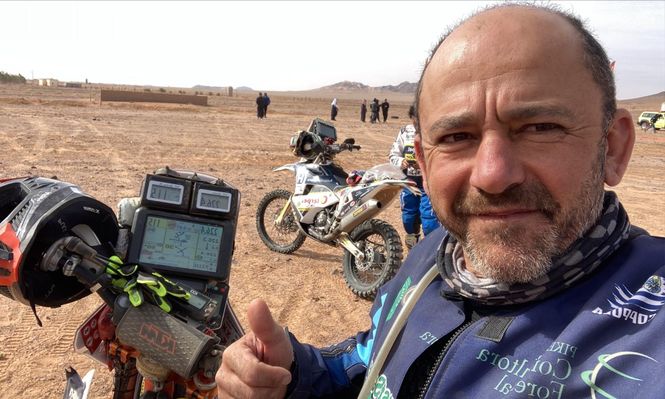 Álvaro Cóppola en el Dakar 2025