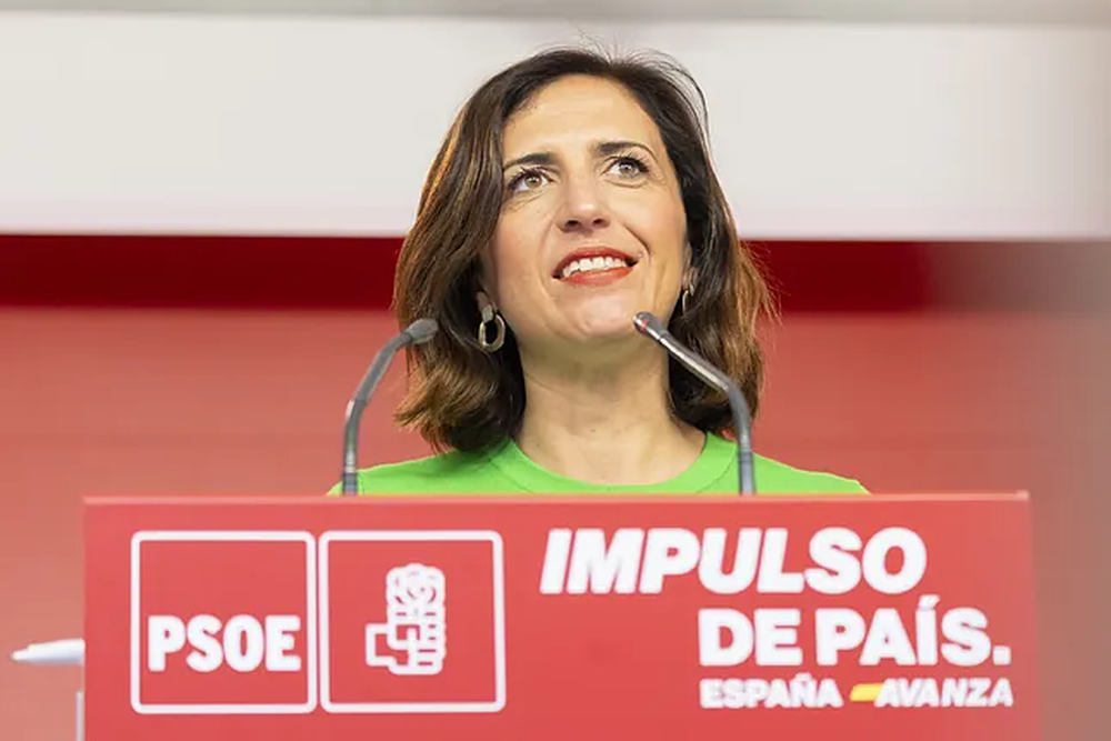 Esther Peña, portavoz del PSOE