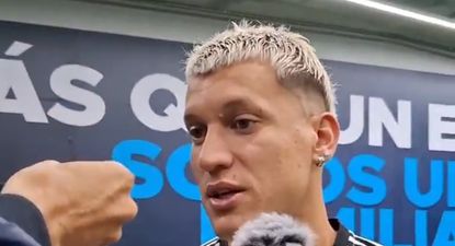 Washington Aguerre explicó qué le pasó en el increíble gol en su debut en DIM