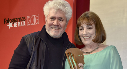 Pedro Almodóvar y Carmen Maura