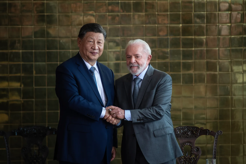 Xi visitó a Lula en Brasil en noviembre de 2024 Xi visitó a Lula en Brasil en noviembre de 2024