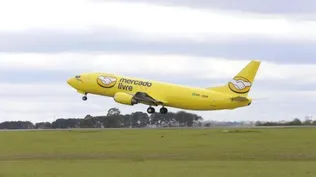 Avión de Mercado Libre