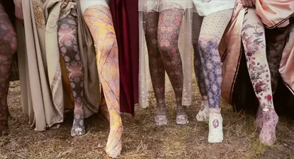 CanCan by Csileites cuenta con variedades en medias con diseño y de red