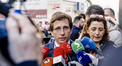El alcalde de Madrid, José Luis Martínez-Almeida