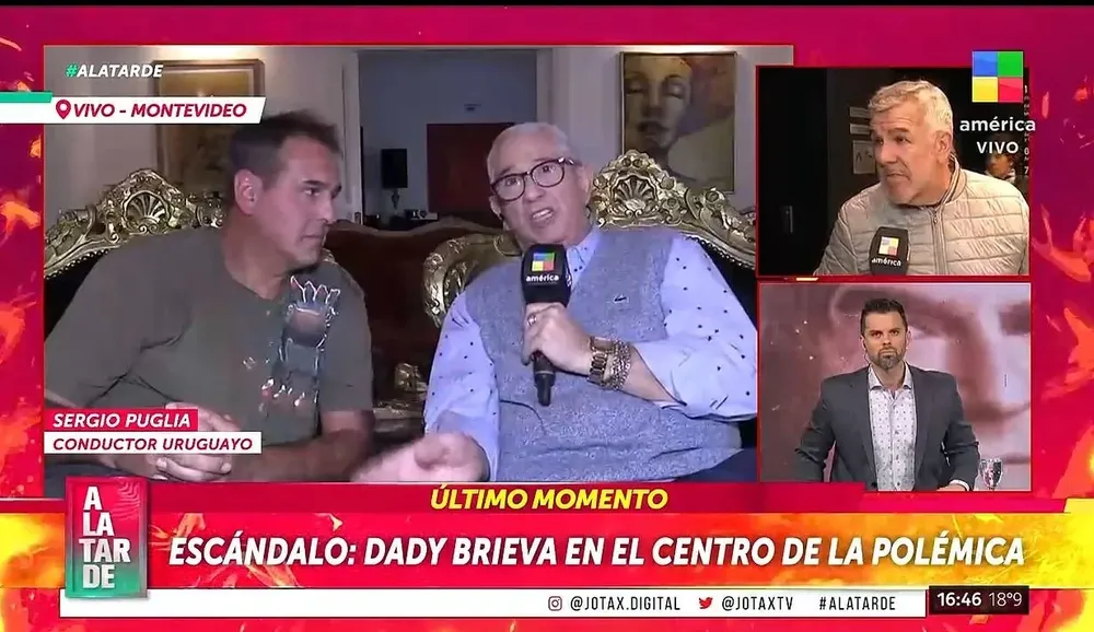Sergio Puglia entrevistado en A la tarde de América