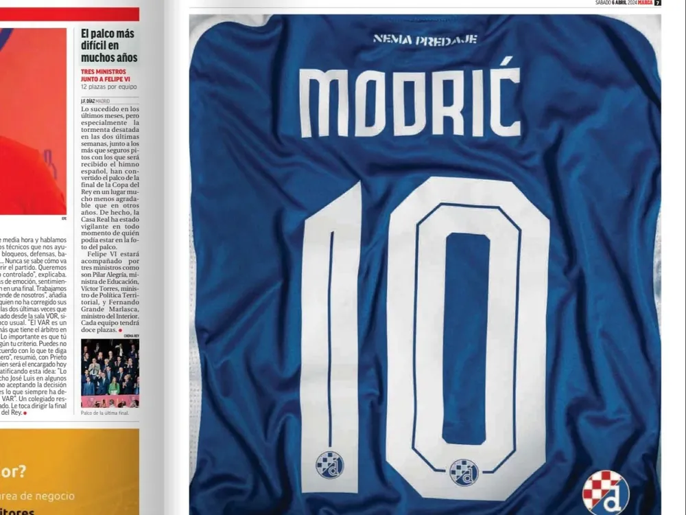 Oferta del Dinamo Zagreb a Modric.