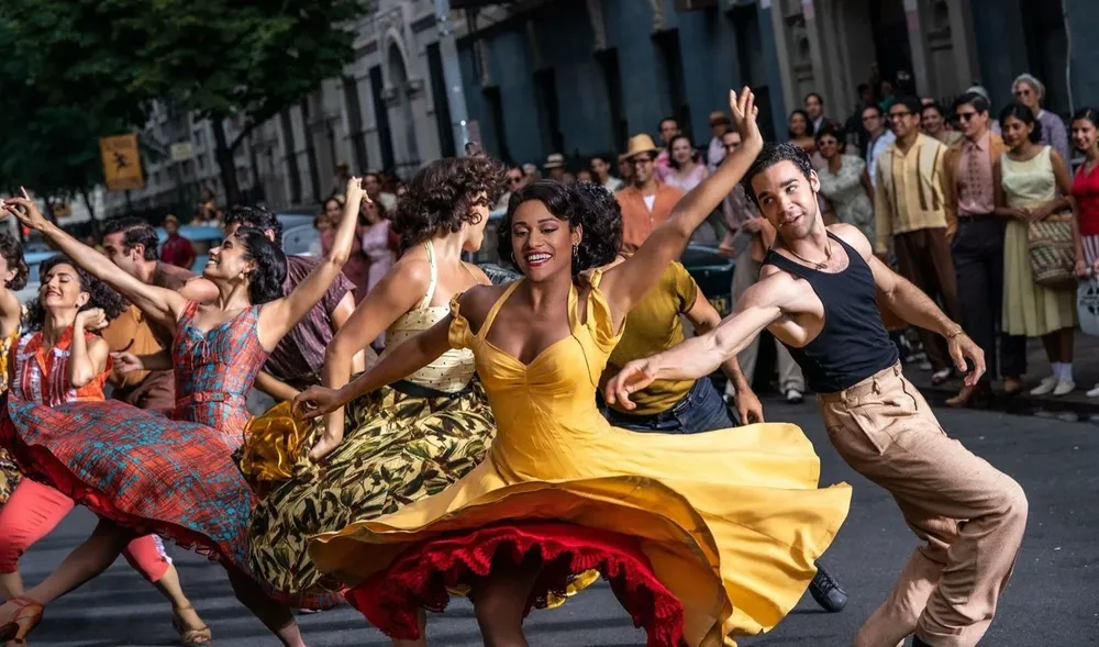 Una de las escenas de baile de la película