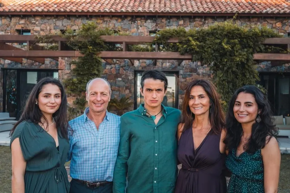 Alexandra, Michael, Paul, Veronica y Beatrice Klein