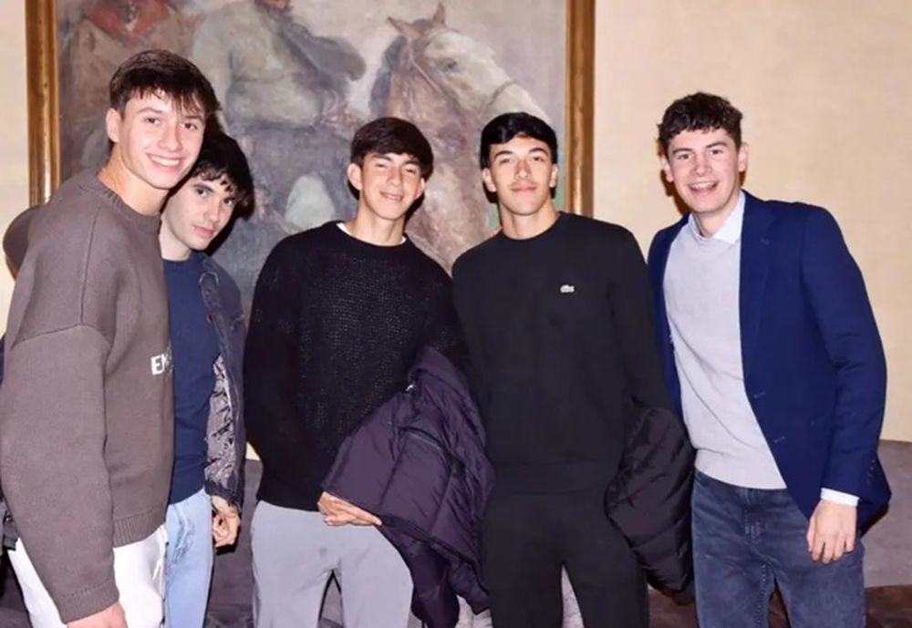 Varios 'Next Gen' participantes en la Hexagon Cup.