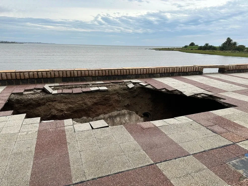 El pozo en la rambla de Pocitos