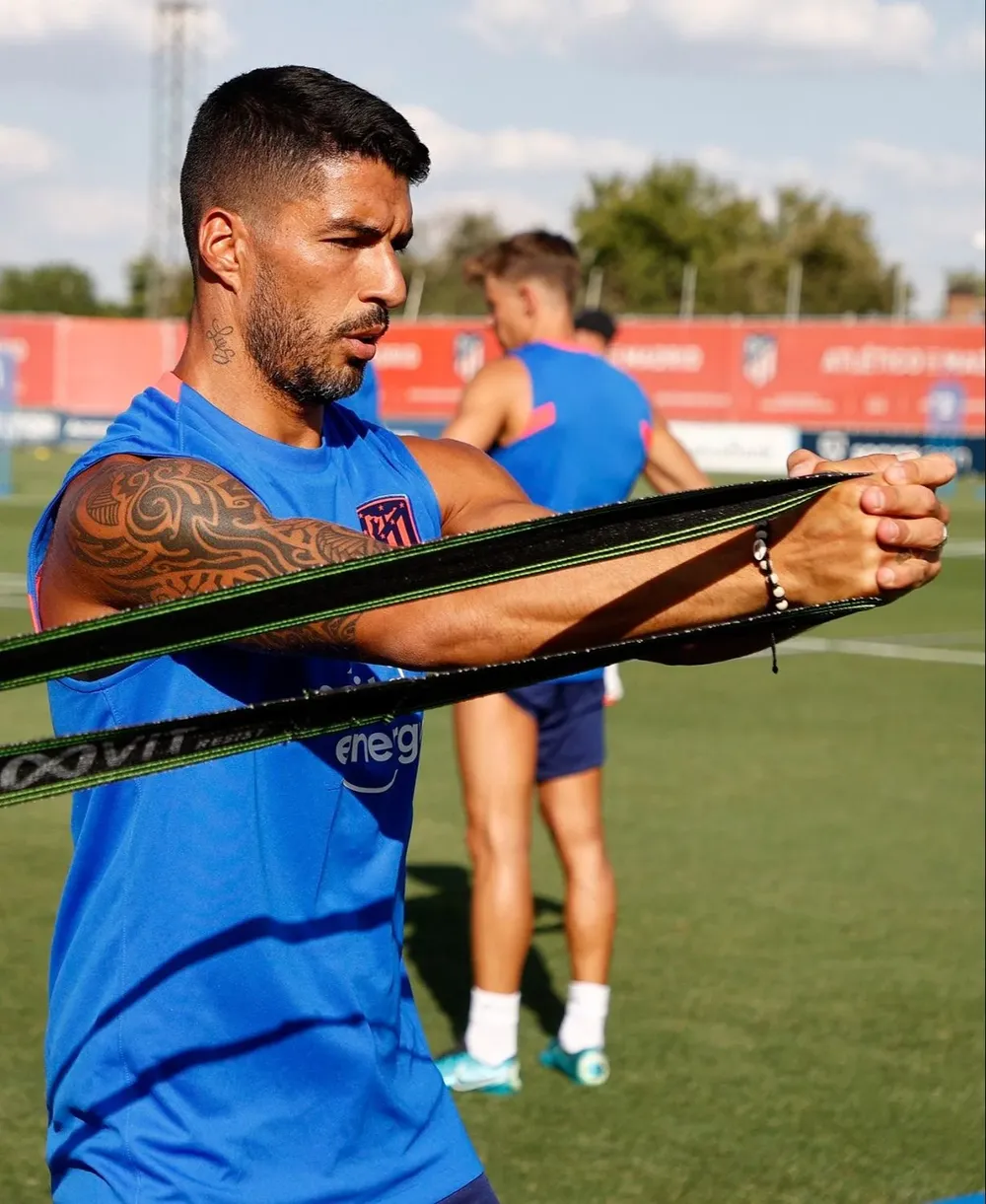 Luis Suárez retomó los entrenamientos en Atlético de Madrid para la temporada 2021/22
