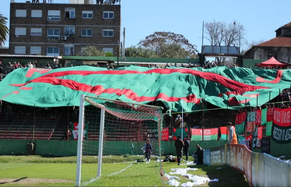Bandera de Rampla Juniors