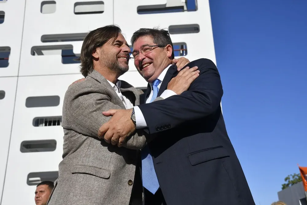 Lacalle con Cipriani