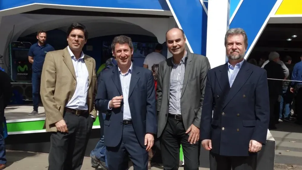 Nicolás Manta, Marcelo Tarakdjian, Fernando Leis y Eduardo Garella