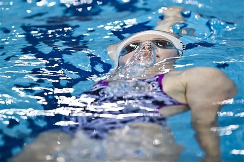 La uruguaya Inés Remersaro en los entrenamientos