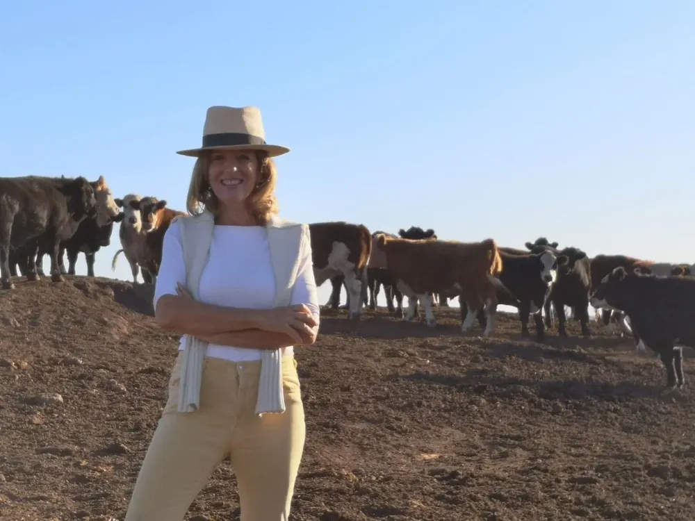 Patricia Damiani es una productora rural, ganadera y agrícola, de Soriano, Río Negro y Salto.