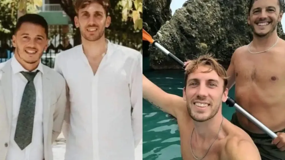 Emmanuel Soria, de 34 años, y Maxi Ludvik, de 29.