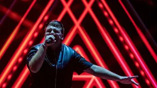 El cantante canario Quevedo durante su actuación en el Share Festival Barcelona.