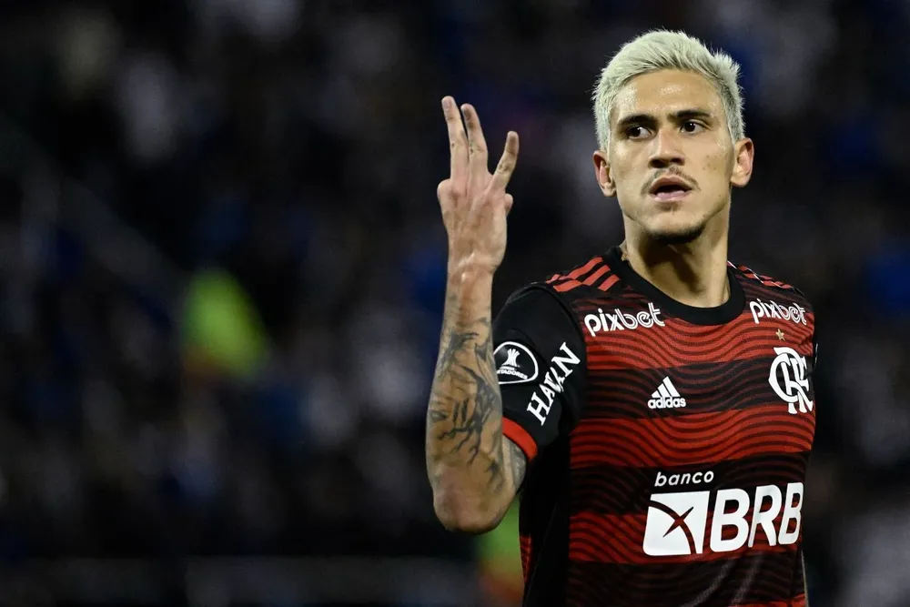 Pedro, delantero de Flamengo