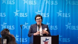 Erika McEntarfer, ex directora de la Oficina de Estadísticas Laborales de Estados Unidos.