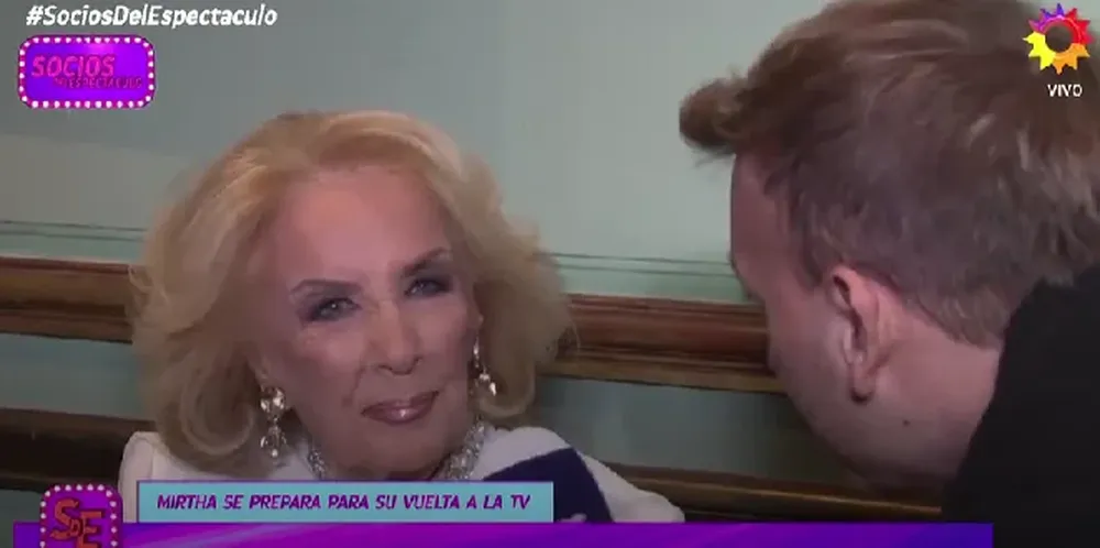 Mirtha Legrand anuncia su regreso