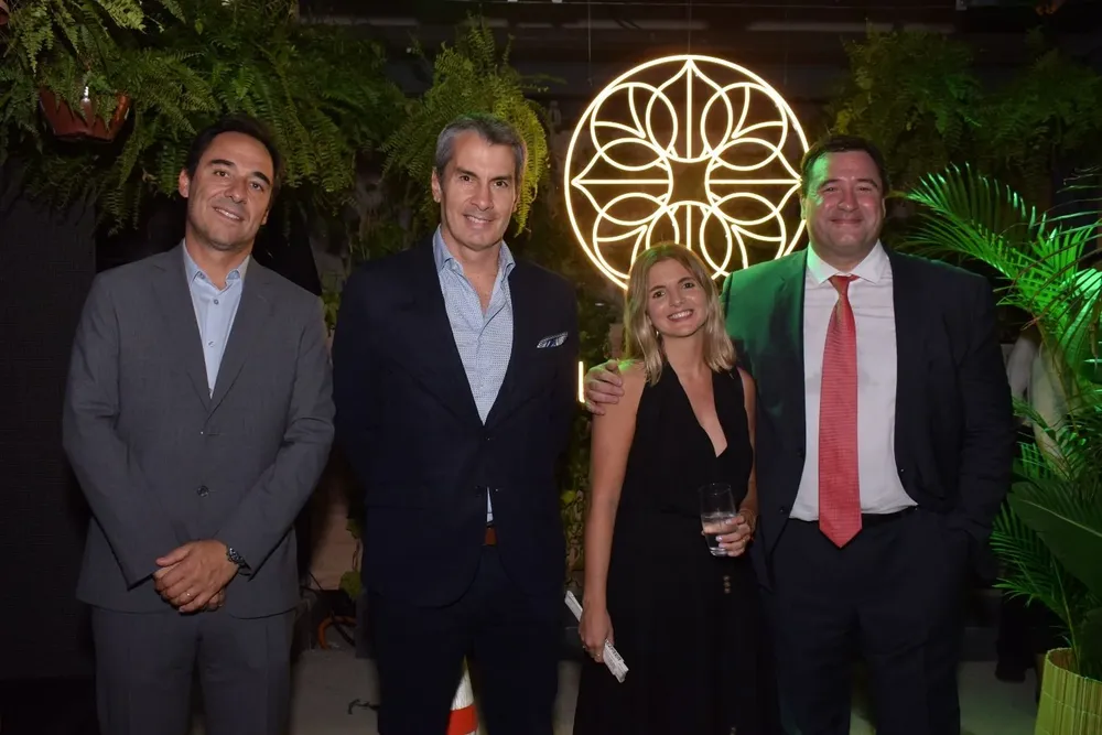 José María Rodríguez, Eduardo Ezcayol, Josefina de Marco y Valentin Bueno