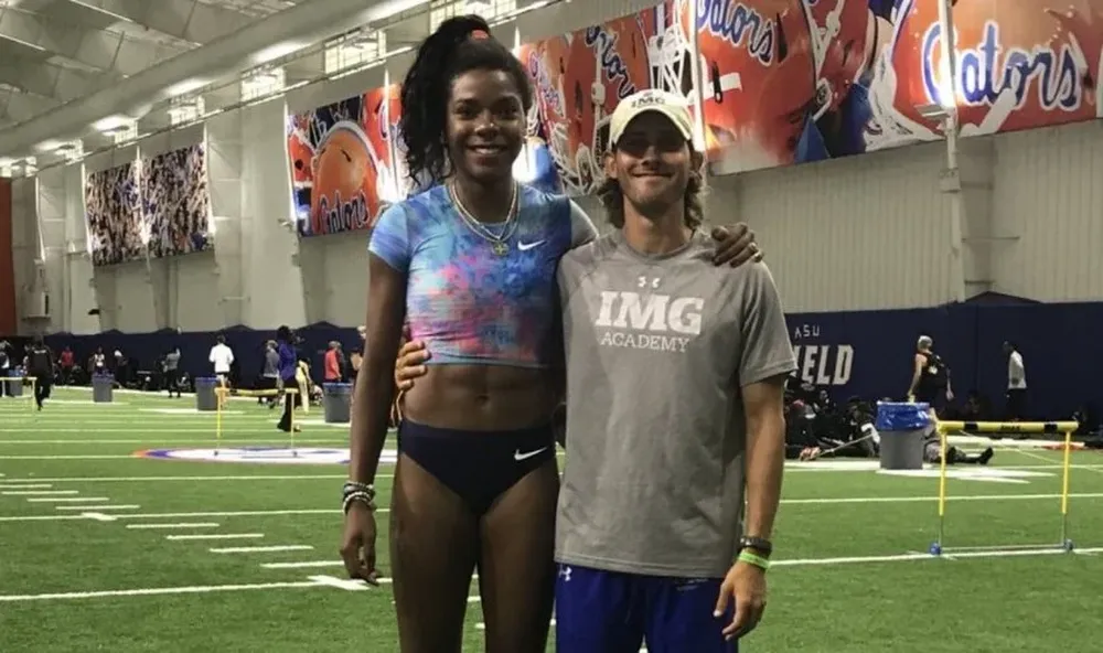 Déborah Rodríguez fue tercera en Florida Relays