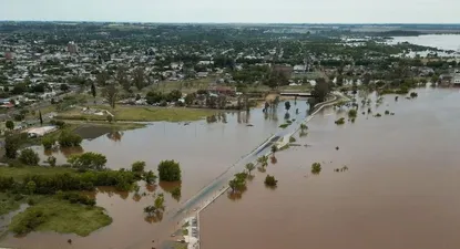 Inundación en Paysandú