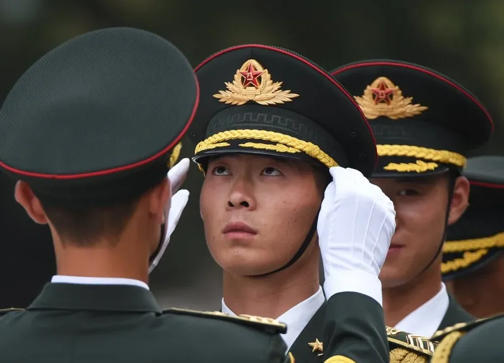 Miembros del ejército chino.&nbsp;