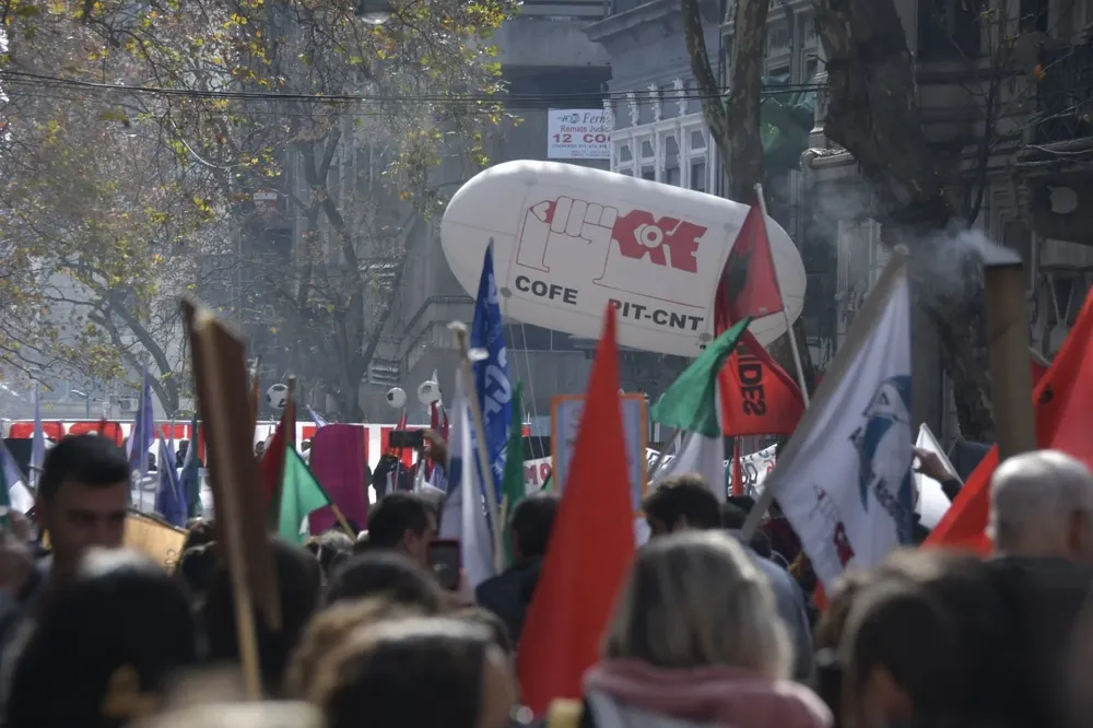 Paro y movilización de COFE en junio de 2022