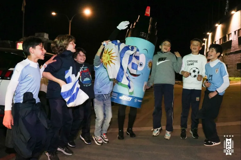 Presentación de Botija, la mascota de la selección uruguaya para el Mundial de Qatar 2022