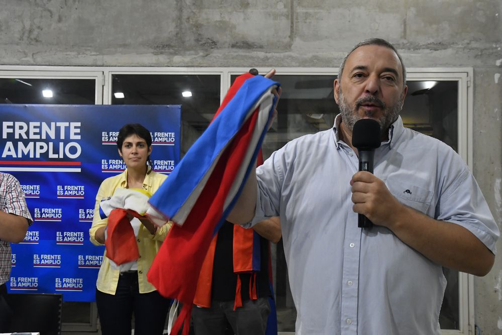 Candidatos del Frente Amplio a la Intendencia de Montevideo, elecciones municipales 2025. Mario Bergara.