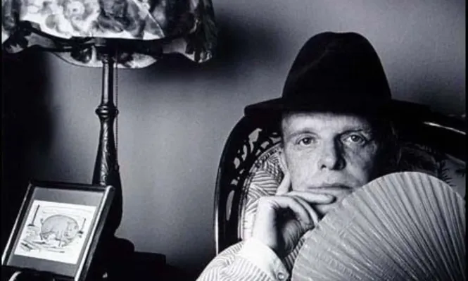 El escritor, Truman Capote.