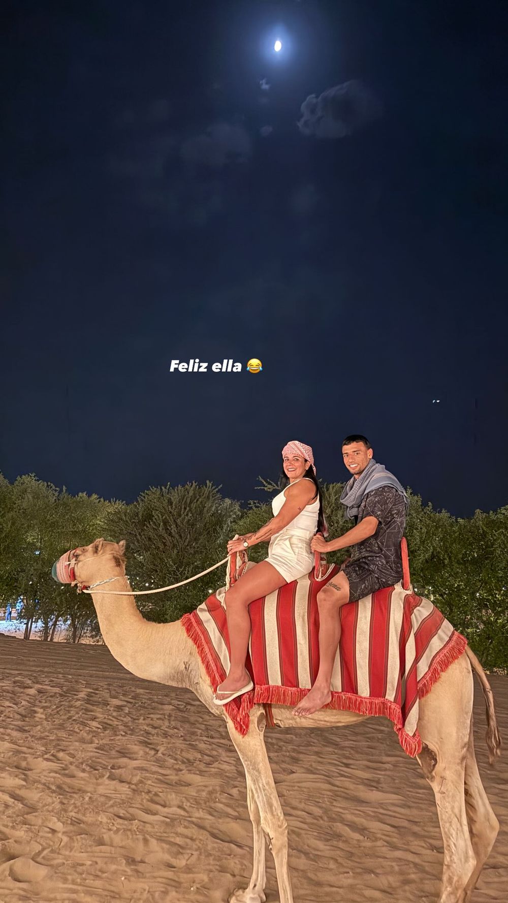 El paseo de Luciano Rodríguez por el desierto de Arabia Saudita