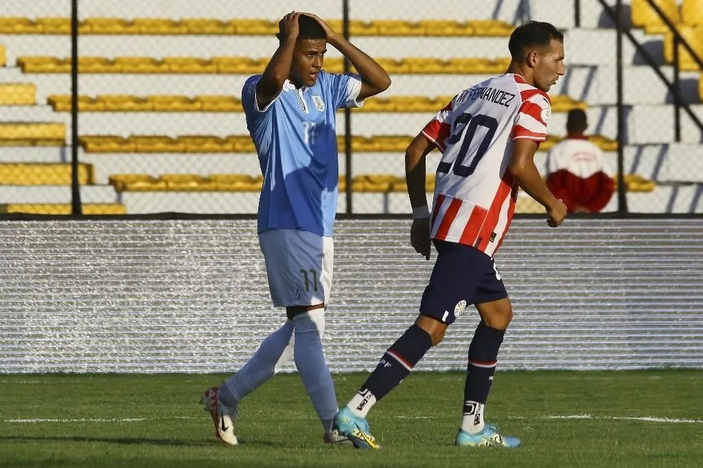 La imagen de la derrota de Uruguay