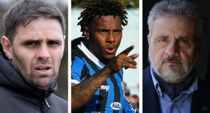 Joaquín Papa, Abel Hernández y José Luis Palma