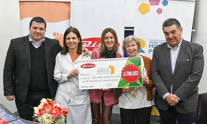 La sinergia entre Disco y el Hospital Pereira Rossell se encuentra alineada a los Objetivos de Desarrollo Sostenibles La sinergia entre Disco y el Hospital Pereira Rossell se encuentra alineada a los Objetivos de Desarrollo Sostenibles