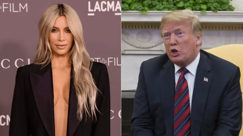 Kim Kardashian West se reúne con Trump en la Casa Blanca.