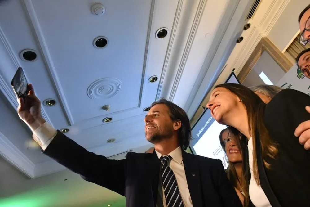 El presidente de la República participó en la tarde de este martes en un evento en el Radisson