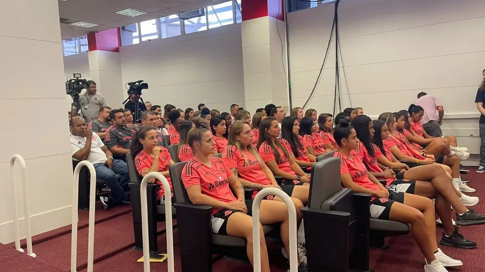 Belén Aquino en su primer día en Inter