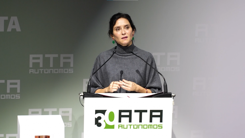 La presidenta de la Comunidad de Madrid, Isabel Díaz Ayuso.