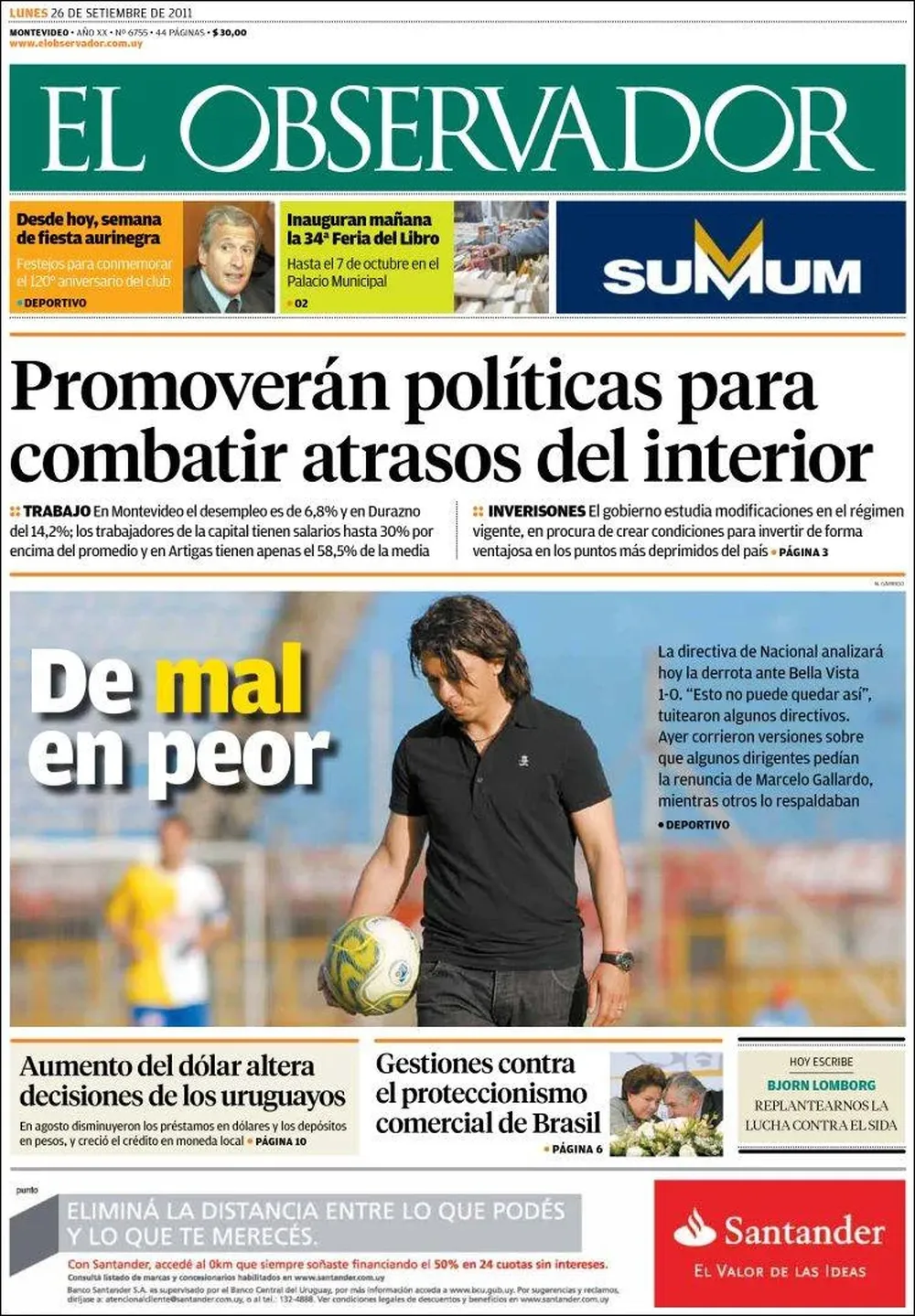 El Observador, Uruguay.
