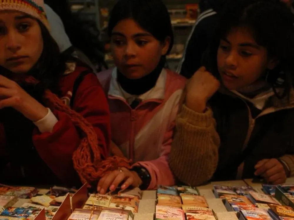 Cada año la feria convoca a más de 10.000 niños