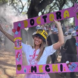 El festejo del recibimiento de Mechi Carrau, la pareja de Maxi Silvera