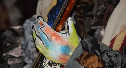 El maquillaje de Araca la Cana va más allá del rostro